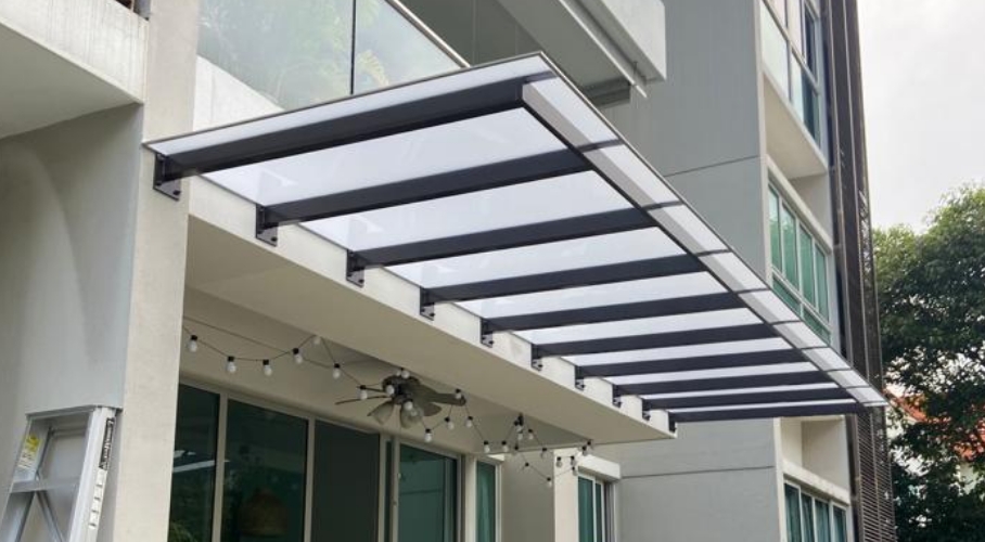 Polycarbonate awning installation Singapore