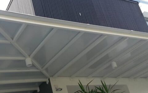 Shelter installation on a residential building in Singapore